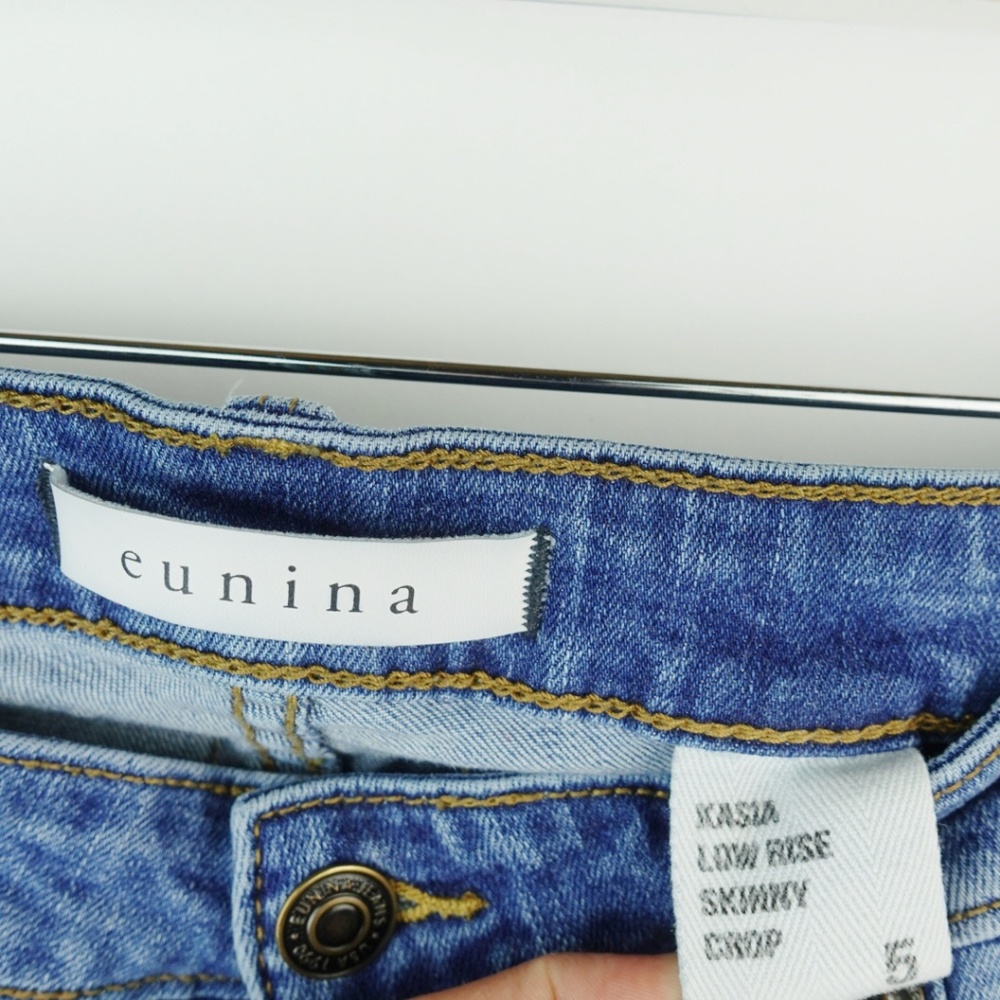 eunina Distressed Skinny Ankle Jeans - Picture 6 of 7